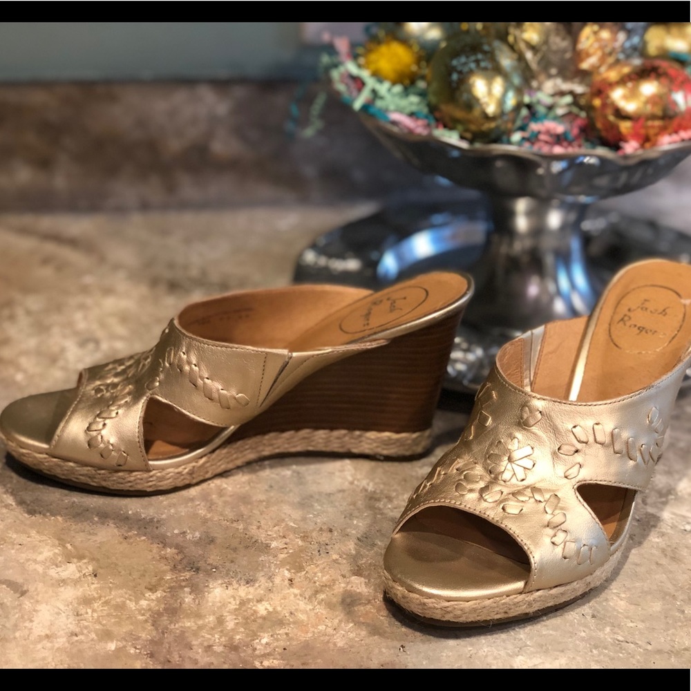 Jack Rogers Sophia wedges 7.5